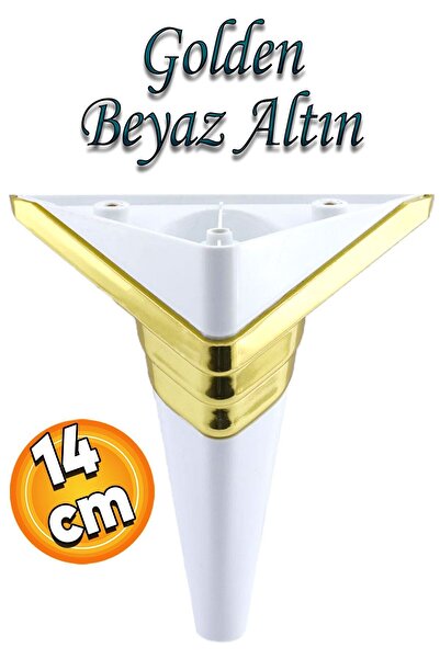 Badem10 Golden Köşe Lüks Mobilya Grubu Kanepe Sehpa Tv Ünitesi Koltuk Ayağı 1...
