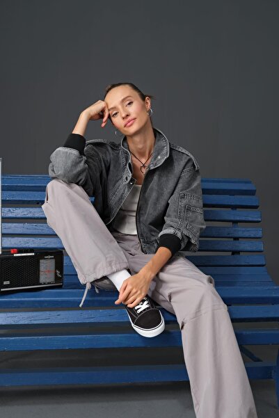 DeFacto Bomber Jean Jacket - B2289ax23wn Model