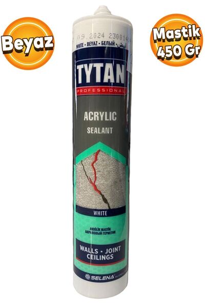 Genel Markalar Genel Amaçlı Beyaz Akrilik Mastik Silikon Kokusuz Boyanabilir ...