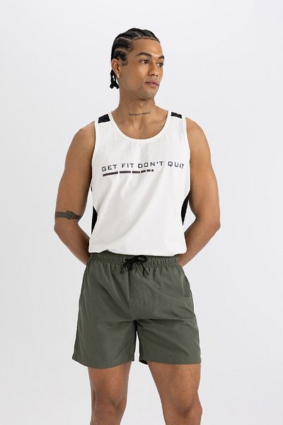 DeFacto Kurze Badeshorts mit Netzfutter - X2955az24hs