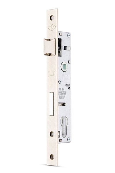 KALE 153/35 Mortise Lock with Cylinder Without Barrel Without Striker 35 Mm