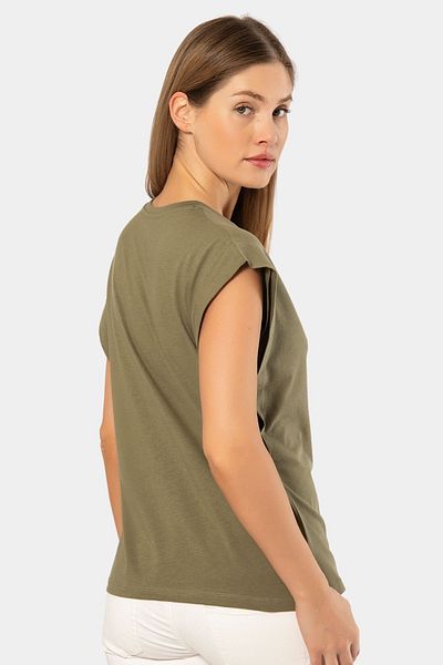 TÜREN Tricou cu aspect Vatka pentru femei Türen