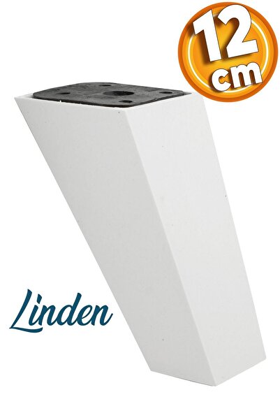 Badem10 Linden Lüks Mobilya Kanepe Sehpa Tv Ünitesi Koltuk Ayağı 12 Cm Beyaz ...