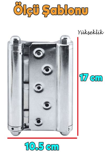 Badem10 Balamă cu arc nr. 36 Balamă Katyum pentru bară și ușă Balamă Cowboy nr. 36 (1 pereche)