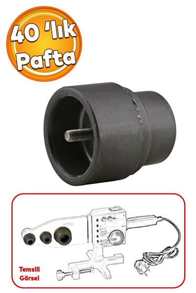 Badem10 PVC PPRC Tesisat Boru Paftası 40 Lık Plastik Boru Kaynak Birleştirme ...