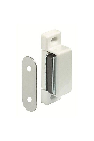 Badem10 Mıknatıslı Plastik Mobilya Dolap Kapak Sineklik Çıt Çıt Kilit