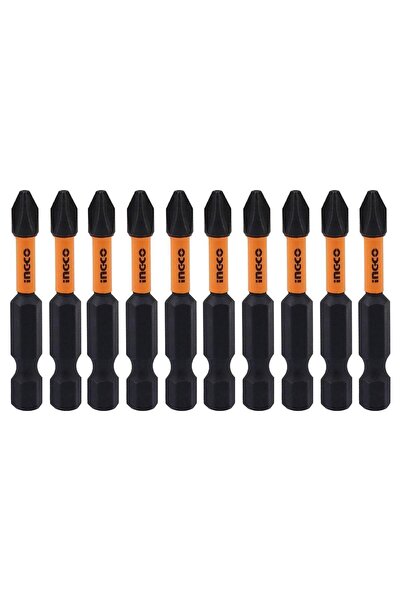 Badem10 10 Adet Mıknatıslı Matkap Bits Uç Ph2 50 Mm Vida Sökme 5 Cm Yıldız Matkap Vidalama Ucu S2 Çeliği