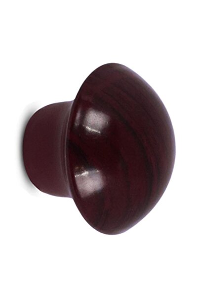 Badem10 الفطر زر الأثاث المطبخ درج خزانة غطاء مقبض مقبض المقابض الماهوجني اللون المعادن 10 قطعة