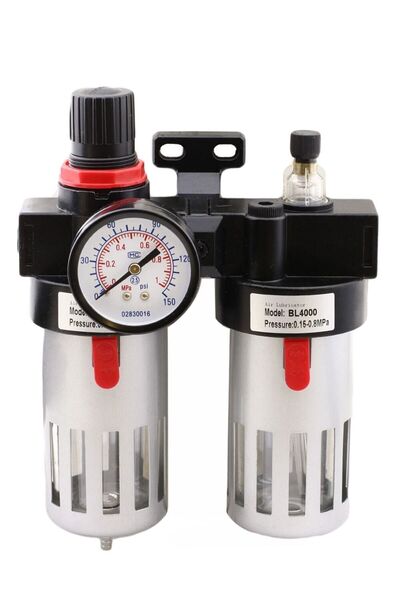 İsaiah 1/2'' Ikili Şartlandırıcı Manometreli Nıbc4010