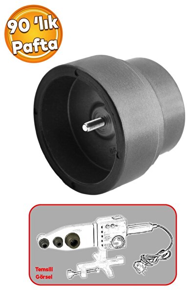 Badem10 PVC PPRC Tesisat Boru Paftası 90 Lık mm Plastik Boru Kaynak Birleştir...