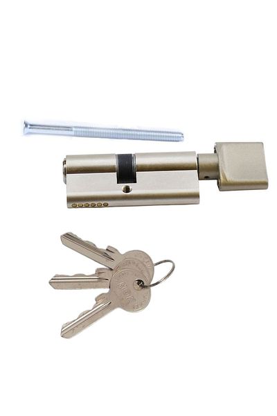 Badem10 Hok B68t Knob Cylinder Barrel Lock Door Safety Security 68 Mm With 3 Keys