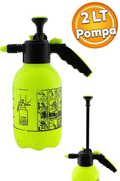 Badem10 Basınçlı Dezenfekte Sisleme Mekanik Ilaçlama Pompası Püskürtücü 2 Litre