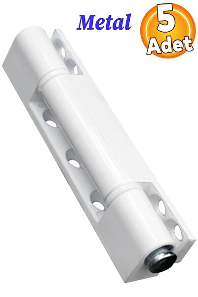 Badem10 Pvc Pimapen Pencere Kapı Menteşesi Metal 90 Mm Beyaz (5 ADET)
