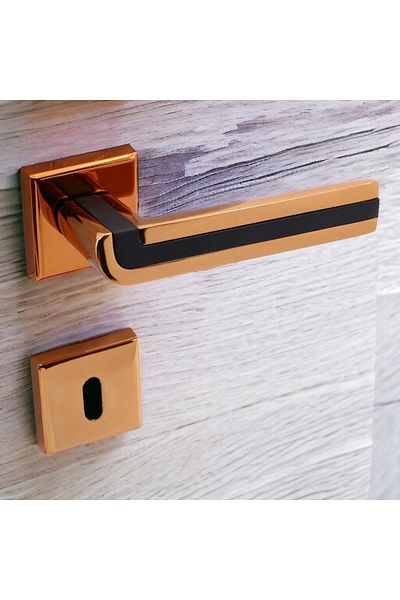 Badem10 Defne Luxury Rose Gold Coreea Roulette Mânerul ușii dreapta-stânga potrivit