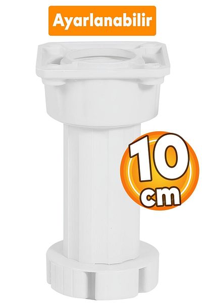 Badem10 10 Cm Picioare Albe Dulapuri Reglabile Mobilier Bancă Puf Riser
