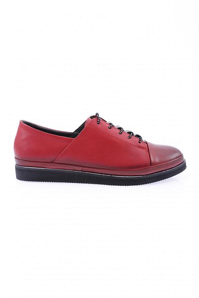 DGN Modell 196 für Damen - Bequeme Schuhe mit dicker Sohle und Schnürung