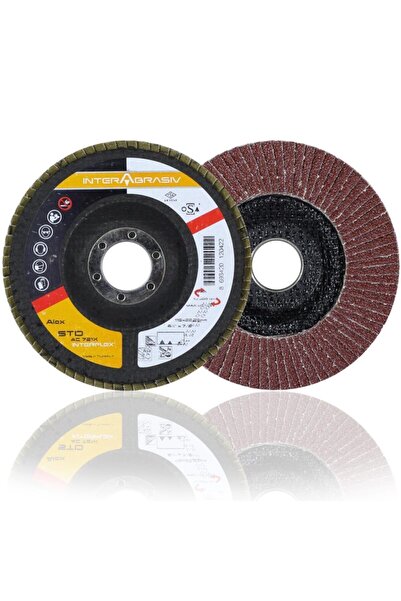 Interflex 40 Kum 115 Mm Metal Ahşap Flap Disk Zımpara
