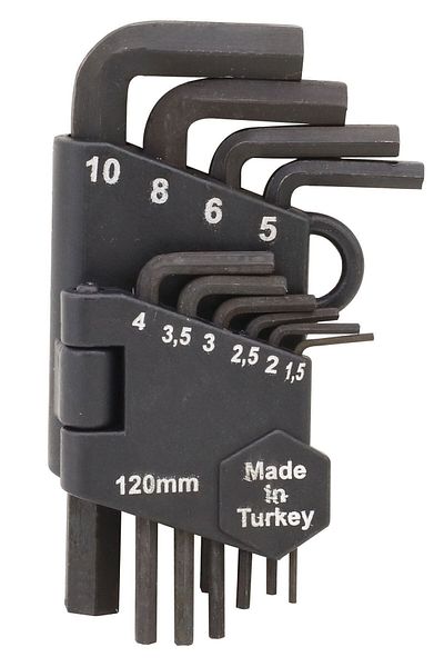 Badem10 Key Set Allen Key 10 Pieces