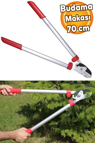 Badem10 Maxgarden Χοντρό ψαλίδι κλαδέματος με μανίκια Τύπος σχισμής Ψαλίδι φυτών κλαδιών δέντρων 70 cm
