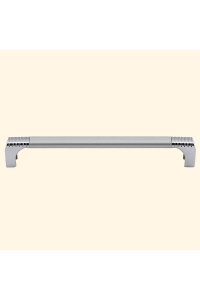 Badem10 Chrome Color Metal Kitchen Drawer and Cabinet 128mm 12.8cm