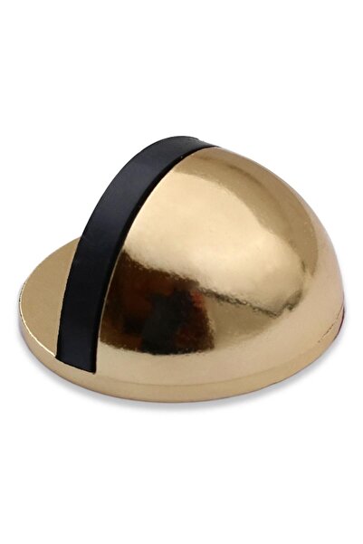 Badem10 Yarımay Yapışkanlı Kapı Kolu Stoperi Tamponu Metal Kapı Stopu Durdurucu Tutucu Tutacağı Albrifin