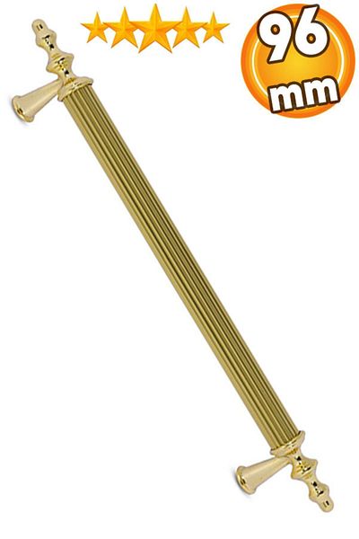 Badem10 Ovacık Mobilier Sertar Bucătărie Dulap auriu Mâner ușă dulap Mâner metal Mâner auriu 96 mm