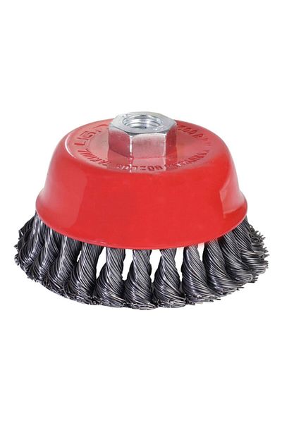 UGR 100 Mm Cup Screw Twisted Wire Brush M14