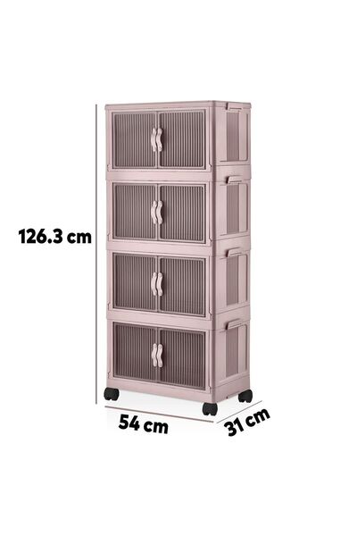 Badem10 Çok Amaçlı Katlanır Portatif Istiflenebilir Düzenleyici Organizer Mutfak Dolapları Dolabı Pudra