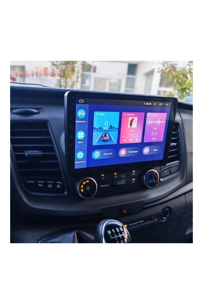 NAVMİNA Ford Transit Custom 2020-2022 Ekranlı Model Uyumlu 10 Inç 4-32 Gb Mul...