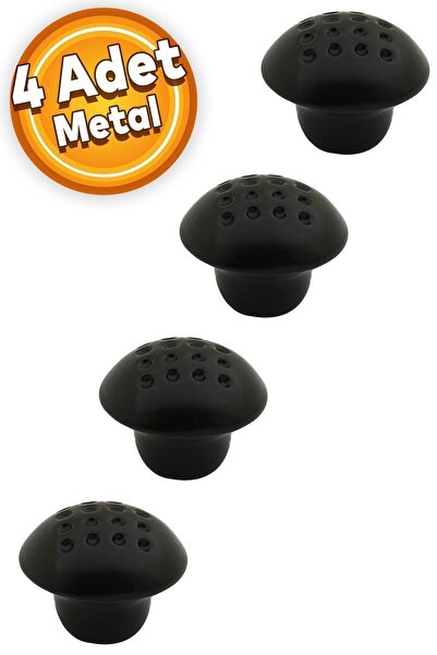 Badem10 Dotted Cork Knob Handles Cabinet Cupboard Handle Handle Matte Black (4 PCS) Furniture Kitchen Drawer