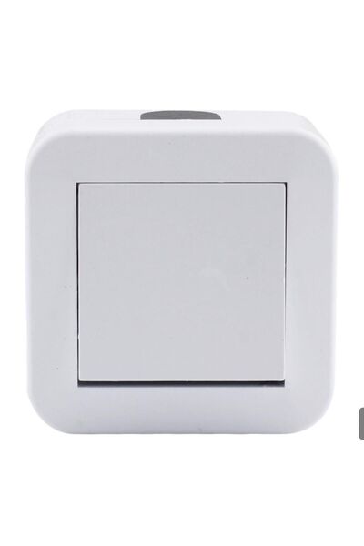 Badem10 زر التبديل المثبت على السطح Nemliyer IP44 مقبس التبديل الكهربائي المثبت على السطح لاسلكيًا