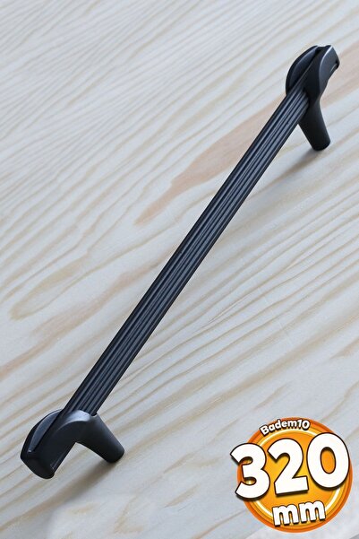 Badem10 Duru (PREMIUM) 320 mm crni metalni kuhinjski ormarić za ladice Knot T...