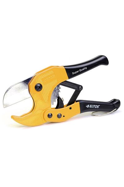 Eltos Pprc 42 mm Professional Plastic Pipe Cutting Shears - Steel Ebm362