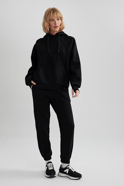 DeFacto Oversize Hooded Thick Sports Sweatshirt - B0415ax23au