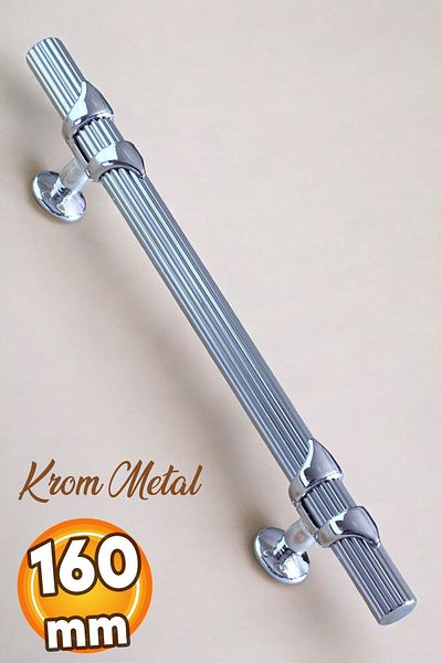 Badem10 Emir (PREMIUM) Crom 160 Mm - 16 Cm Mobilier Metal Sertar Bucătărie Dulap Dulap Mânere Mâner Mâner