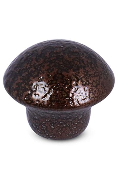 Badem10 Buton ciupercă Mobilier Bucătărie Sertar Dulap Dulap Capac Mâner Mâner Mânere Cupru Culoare Metal 10 buc