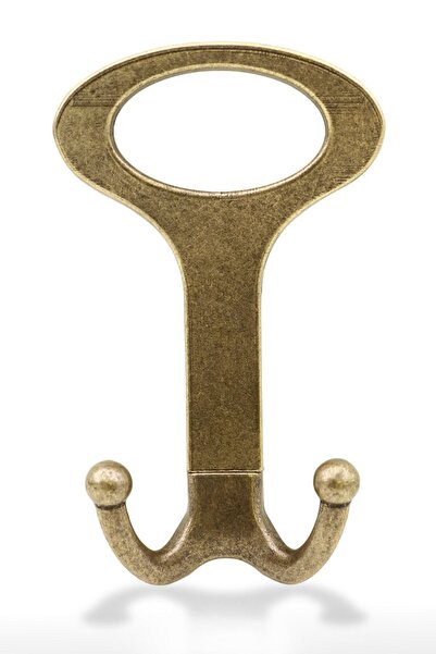 Badem10 Melon Portmanto Vestiyer Duvar Askısı Antik Sarı Dolap Elbise Askılığı.