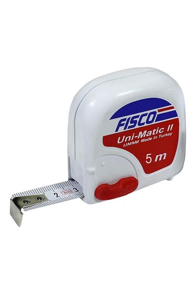 Badem10 5 metri x 16 mm bandă de măsurare din plastic - bandă de măsurare