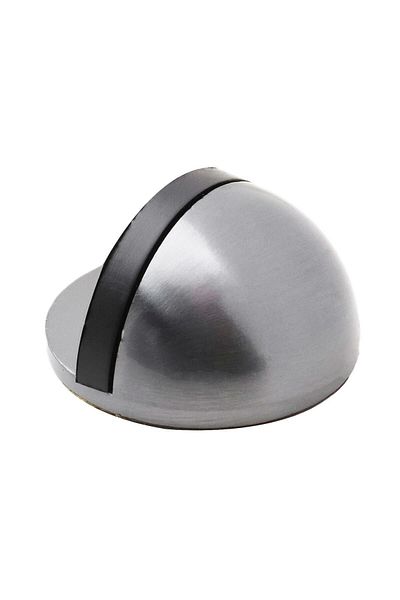 Badem10 Semilună Adeziv Buton Ușă Opritor Tampon Oprire Metal Opritor Suport Mâner Inox 5 Buc