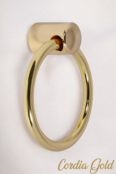 Badem10 Cordia Gold Metal Ring Handle - Sertar de bucătărie și dulap dulap Mobilier pendul