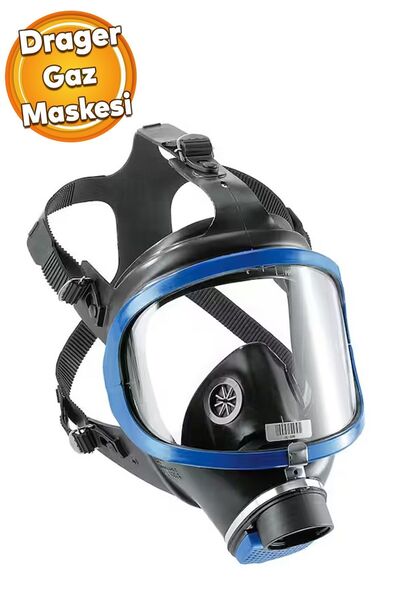 Badem10 Solunum Koruma Buhar Asit Gaz Kükürt Amonyak Solvent Drager Gaz Maske...