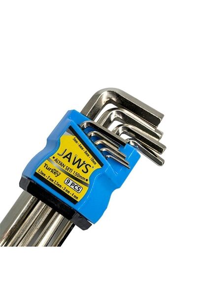 Eltos Jaws Jas151 Long Allen Allen Key Set 9 Pieces