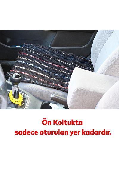 Badem10 Automobile Car Vehicle Seat Protection Rugs Cushion 3 Pieces Small Set Anti-Sweat Cover All Vehicle Compatible