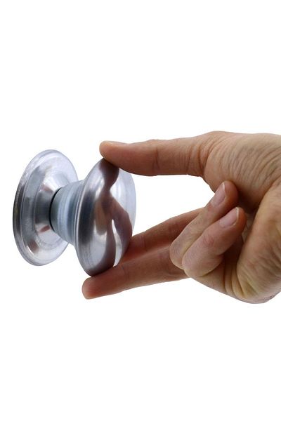 Badem10 Ciocan din metal inoxidabil - ciocan curbat, ciocan și mâner cromat pentru ușă - 2 ani