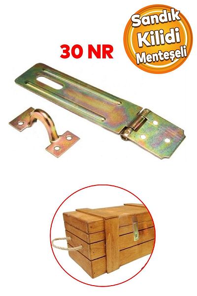 Badem10 Chest Box Hanger 30 Lux Hinged Lock Bag Lock Padlock Apparatus