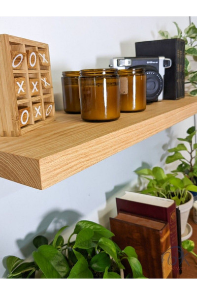 Yggdrasil Home Decor Dekoratif Doğal Ahşap  Tek’li  230 x 25 x 4 cm (Gizli Ap...