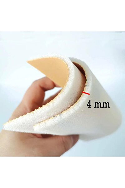 Badem10 Ahşap Sünger Zımpara Kağıdı Mutfak Banyo Bulaşık Süngeri Bant Kağıt Süngerli Zımpara 1 Metre 120 Kum