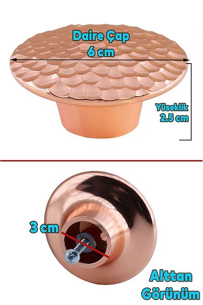Badem10 Elegans Dulap Mâner Ușă Mâner Mâner Plastic Cupru Mâner Mobilier Bucătărie Sertar