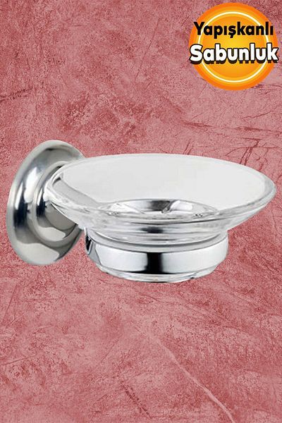 Badem10 Soap Dispenser Solid Soap Dispenser Adhesive Hand Soap Dispenser Crystal