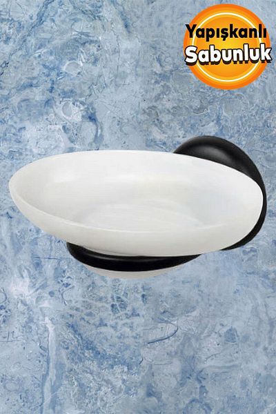Badem10 Soap Dispenser Solid Soap Dispenser Adhesive Hand Soap Dispenser Black